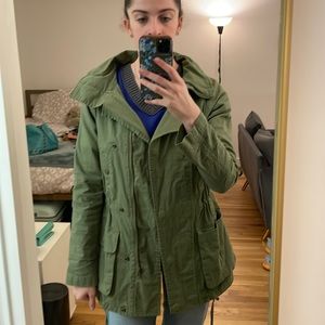 Free people, Green Army Jacket, Size Small
